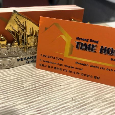 Myeongdong Time Hostel Сеул Екстер'єр фото